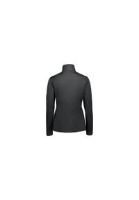 Bluza treningowa damska CMP 30L1086U901. Typ kołnierza: golf. Kolor: czarny, niebieski, wielokolorowy. Sport: narciarstwo, golf