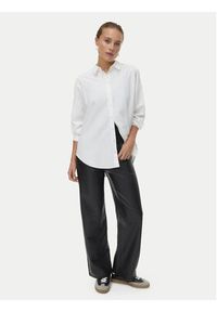 Vero Moda Koszula Fanni 10337791 Biały Oversize. Kolor: biały. Materiał: bawełna #5