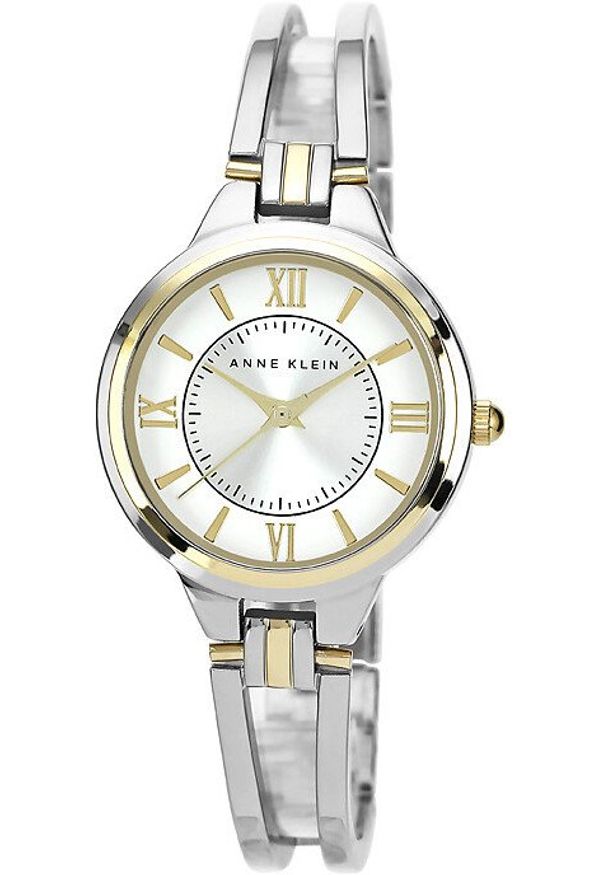 Zegarek damski Anne Klein AK-1441SVTT srebrny. Kolor: srebrny