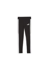 Puma - Młodzieżowe legginsy PUMA POWER PUMA Black. Kolor: czarny. Styl: młodzieżowy #1