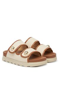 Furla Klapki Sfera YJ55SFE BX3900 3927S Écru. Materiał: materiał #3