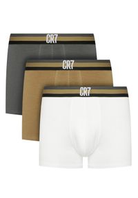 Cristiano Ronaldo CR7 Komplet bokserek 8100-49 Kolorowy. Materiał: bawełna. Wzór: kolorowy #1