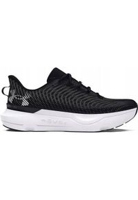 Buty do biegania męskie Under Armour BUTYUAINFINITEPRO3027190001. Kolor: biały, wielokolorowy, czarny. Materiał: materiał, syntetyk. Szerokość cholewki: normalna