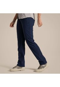 CRAGHOPPERS - Spodnie turystyczne damskie Craghoppers NosiLife Pro Convertible Trouser III. Kolor: niebieski. Sezon: lato. Sport: turystyka piesza