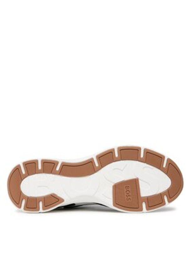 BOSS - Boss Sneakersy Owen 50504238 10254496 01 Czarny. Kolor: czarny. Materiał: zamsz, skóra