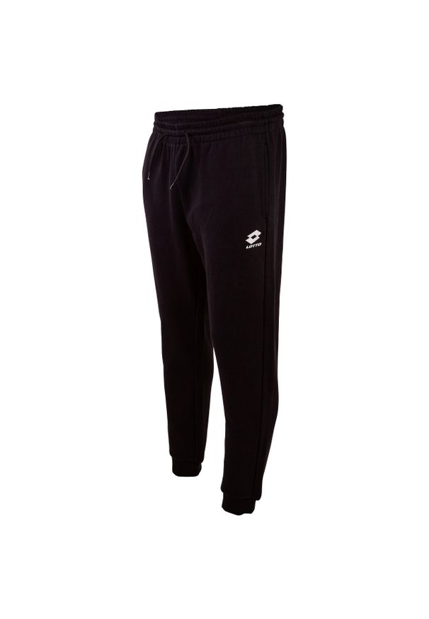 LOTTO - Spodnie męskie sportowe Lotto MEN PANTES. Kolor: czarny. Sezon: zima. Sport: bieganie