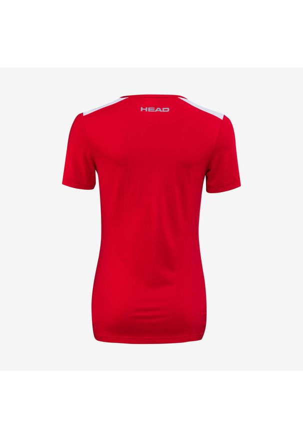 Head - T-Shirt damski CLUB 22 Tech. Kolor: czerwony. Materiał: poliester