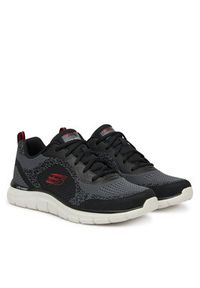 skechers - Skechers Sneakersy Track-Glendor 232699/BKRD Czarny. Kolor: czarny. Materiał: materiał #4