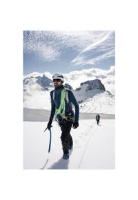 SIMOND - Sweter męski merino z kapturem Alpinism Simond. Typ kołnierza: kaptur. Kolor: niebieski. Materiał: elastan, materiał, poliester, akryl, wełna. Sport: wspinaczka, turystyka piesza #2