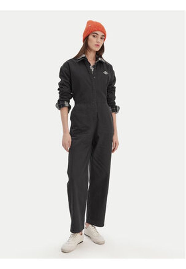 Billabong Kombinezon Take The Road EBJWO03004 Czarny Regular Fit. Kolor: czarny. Materiał: bawełna