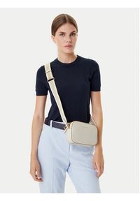 TOMMY HILFIGER - Tommy Hilfiger Torebka AW0AW17450 Écru. Materiał: skórzane