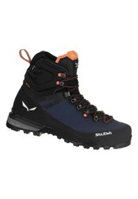 Buty Trekkingowe Męskie Salewa Ortlesdge Mid Gtx. Wysokość cholewki: za kostkę. Kolor: wielokolorowy, czarny. Materiał: nylon. Szerokość cholewki: normalna