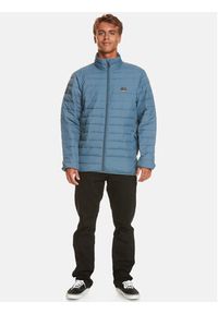 Quiksilver Kurtka przejściowa Scaly Fz Jckt EQYJK04007 Niebieski Regular Fit. Kolor: niebieski. Materiał: syntetyk