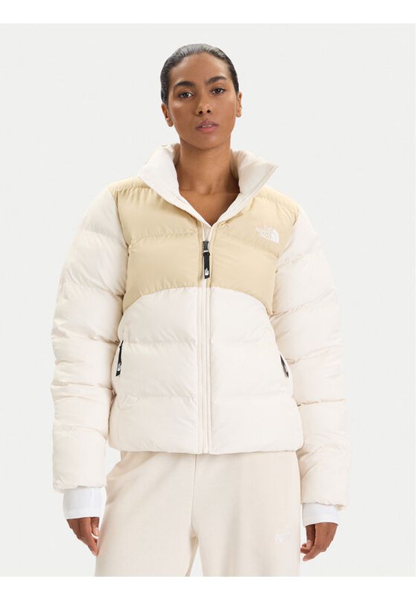 The North Face Kurtka zimowa Saikuru NF0A89JD Beżowy Regular Fit. Kolor: beżowy. Materiał: syntetyk. Sezon: zima