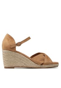 Clara Barson Espadryle WSS20524-01ECO Brązowy. Kolor: brązowy. Materiał: materiał #3