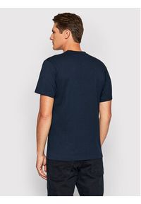 Helly Hansen T-Shirt Box 53285 Granatowy Regular Fit. Kolor: niebieski. Materiał: bawełna