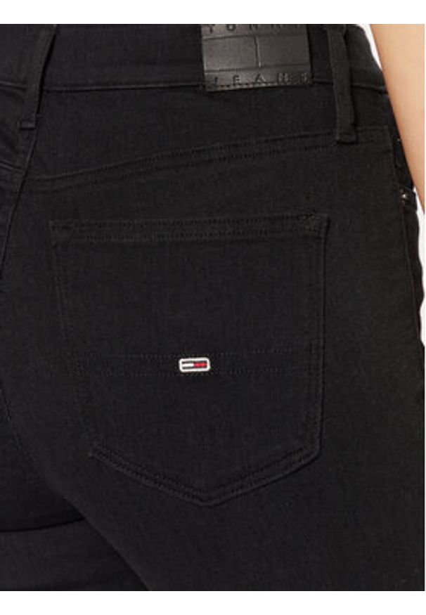 Tommy Jeans Jeansy Nora DW0DW19935 Czarny Skinny Fit. Kolor: czarny