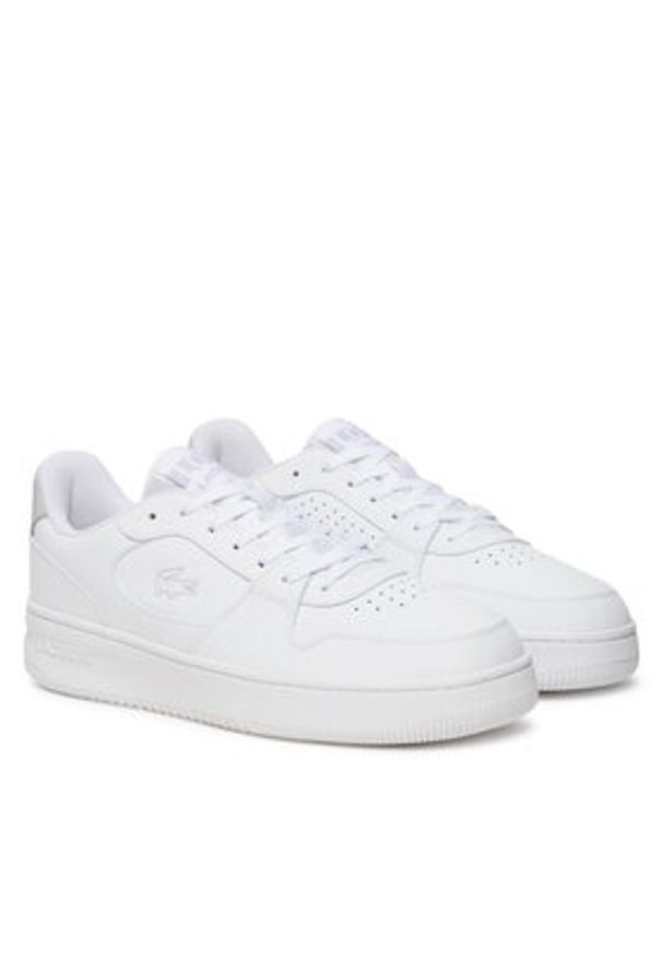 Lacoste Sneakersy L001 Set 7-48SMA0018 Biały. Kolor: biały. Materiał: skóra