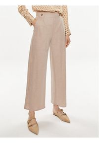 JDY Spodnie materiałowe Birdie Geggo 15320882 Beżowy Regular Fit. Kolor: beżowy. Materiał: wiskoza