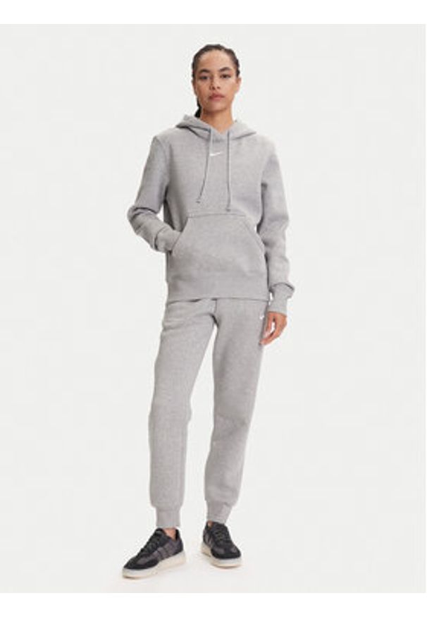 Nike Spodnie dresowe FZ7626 Szary Regular Fit. Kolor: szary. Materiał: bawełna