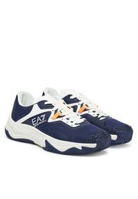 EA7 Emporio Armani Sneakersy X8X248 XK445 U458 Granatowy. Kolor: niebieski. Materiał: materiał #3