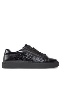Calvin Klein Sneakersy Low Top Lace Up W/Zip Mono HM0HM01277 Czarny. Kolor: czarny #1