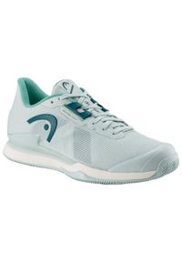 Head - Buty do tenisa damskie HEAD Sprint Pro 3.5 Clay. Kolor: zielony, niebieski, wielokolorowy. Sport: tenis, bieganie