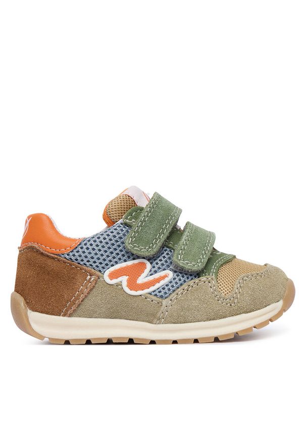 Sneakersy Naturino. Kolor: zielony