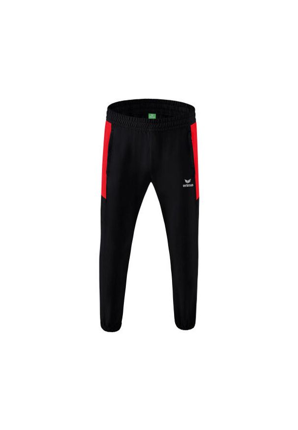 ERIMA - Prezentacyjny strój do joggingu Erima Team. Okazja: na uczelnię. Kolor: czerwony, czarny, wielokolorowy. Materiał: dresówka