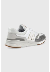 New Balance sneakersy CM997HPT kolor szary. Nosek buta: okrągły. Zapięcie: sznurówki. Kolor: szary. Materiał: guma #3