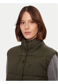 Whistler Bezrękawnik Amaretto W Long Puffer W234602 Zielony Regular Fit. Kolor: zielony. Materiał: syntetyk. Długość rękawa: bez rękawów