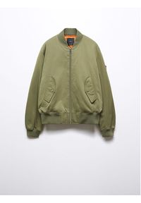 mango - Mango Kurtka bomber Alfa 57045136 Zielony Oversize. Kolor: zielony. Materiał: syntetyk #4