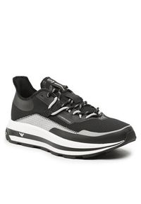 EA7 Emporio Armani Sneakersy X8X145 XK336 N763 Czarny. Kolor: czarny. Materiał: materiał #7