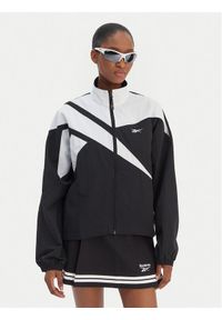 Reebok Bluza Silvia RK25517CCW Czarny Relaxed Fit. Kolor: czarny. Materiał: syntetyk #1