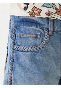 Just Cavalli Szorty jeansowe 80PAD5S5 CDWCD Granatowy Loose Fit. Kolor: niebieski. Materiał: bawełna #4