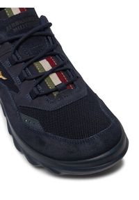 Aeronautica Militare Sneakersy 242SC253PL250 Granatowy. Kolor: niebieski. Materiał: skóra, zamsz