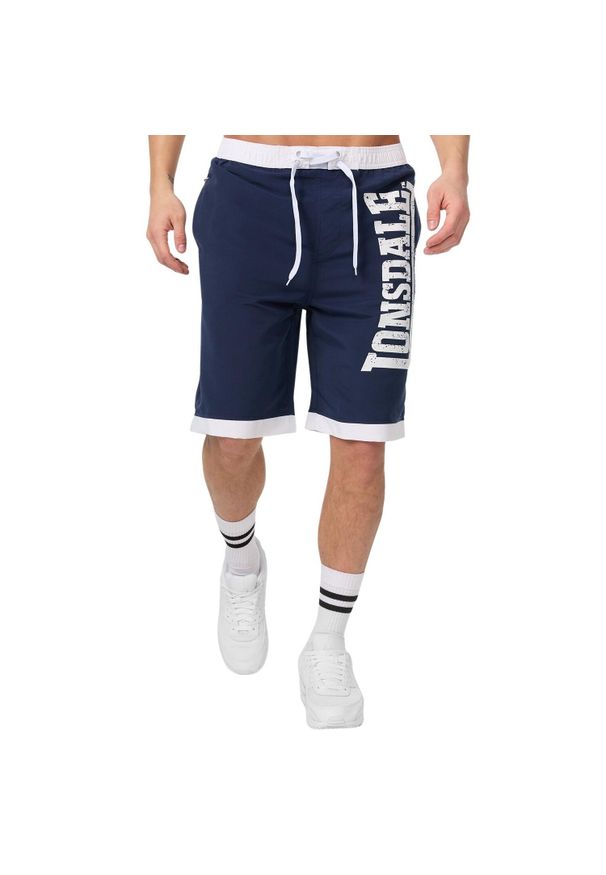 Krótka Lonsdale Clennell. Kolor: niebieski. Długość: krótkie