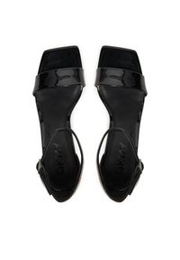 DKNY Sandały Krazz K2646937 Czarny. Kolor: czarny. Materiał: skóra #5