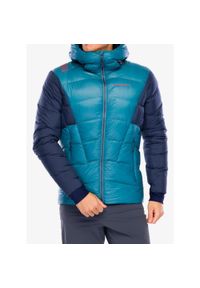 LA SPORTIVA - Kurtka puchowa męska La Sportiva Supercouloir 1000 Down Jacket. Kolor: niebieski. Materiał: puch