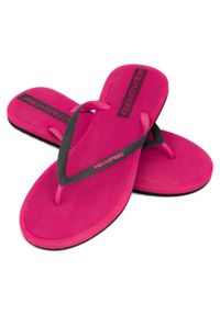 Japonki basenowe damskie Aqua Speed Genoa. Kolor: wielokolorowy, czarny, różowy. Styl: sportowy #1