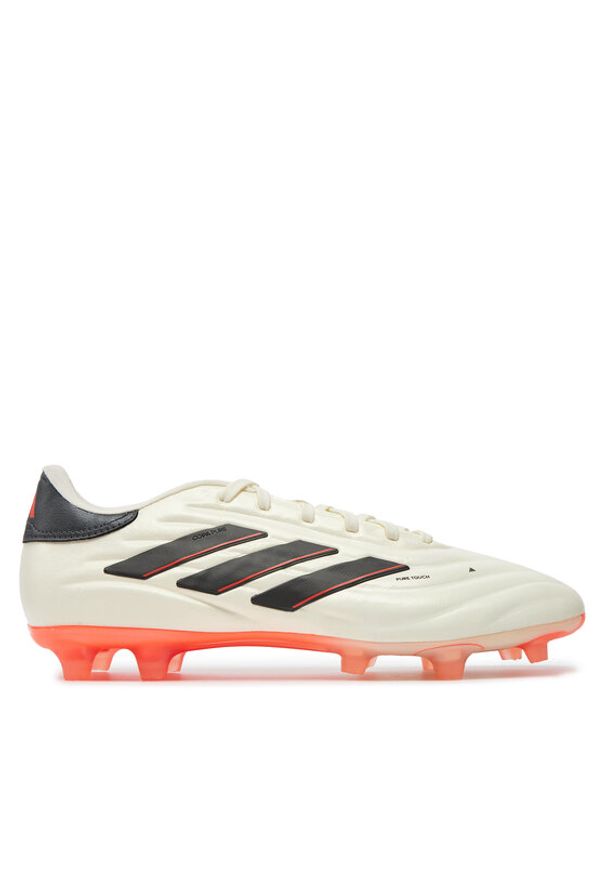 Adidas - adidas Buty do piłki nożnej Copa Pure II Pro Firm Ground Boots IE4979 Beżowy. Kolor: beżowy. Materiał: materiał