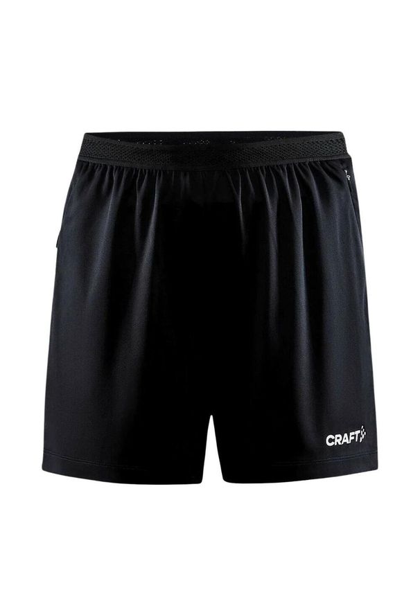 Szorty damskie Craft evolve arbitre. Kolor: czarny. Materiał: materiał. Sport: fitness