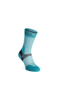 BRIDGEDALE - Skarpety rowerowe damskie Bridgedale MTB Summer Weight T2 Coolmax Sport Boot. Kolor: zielony. Sport: kolarstwo