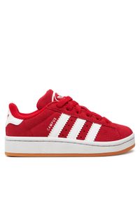 Adidas - adidas Sneakersy Campus 00s JI4329 Czerwony. Kolor: czerwony. Materiał: zamsz, skóra. Model: Adidas Campus #1