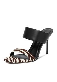 Eva Minge Klapki EO- MIRIAM-LT1916-1 Czarny. Kolor: czarny. Materiał: skóra, syntetyk #6