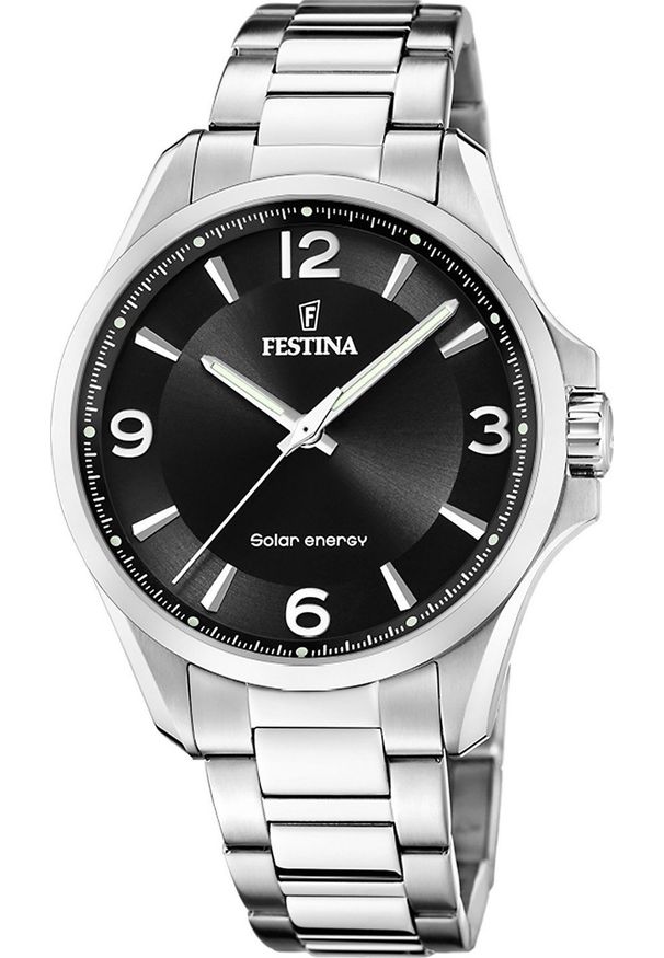 Zegarek Festina Zegarek męski Festina F20656-4 srebrny. Kolor: srebrny