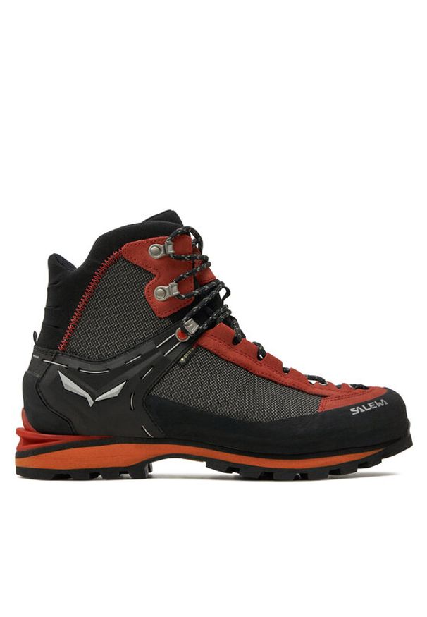 Salewa Trekkingi Crow Gtx GORE-TEX 61328-0935. Kolor: czarny. Materiał: skóra, zamsz. Technologia: Gore-Tex. Sport: turystyka piesza