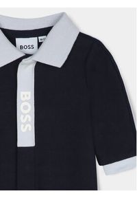 BOSS - Boss Śpiochy J50782 Granatowy. Kolor: niebieski. Materiał: bawełna