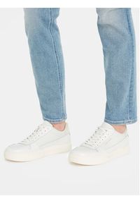 Calvin Klein Sneakersy Low Top Lace Up Bskt HM0HM01254 Biały. Kolor: biały. Materiał: skóra #3