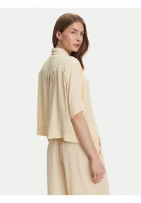 Marella Koszula Ouvert 2513111154 Żółty Regular Fit. Kolor: żółty. Materiał: acetat #5